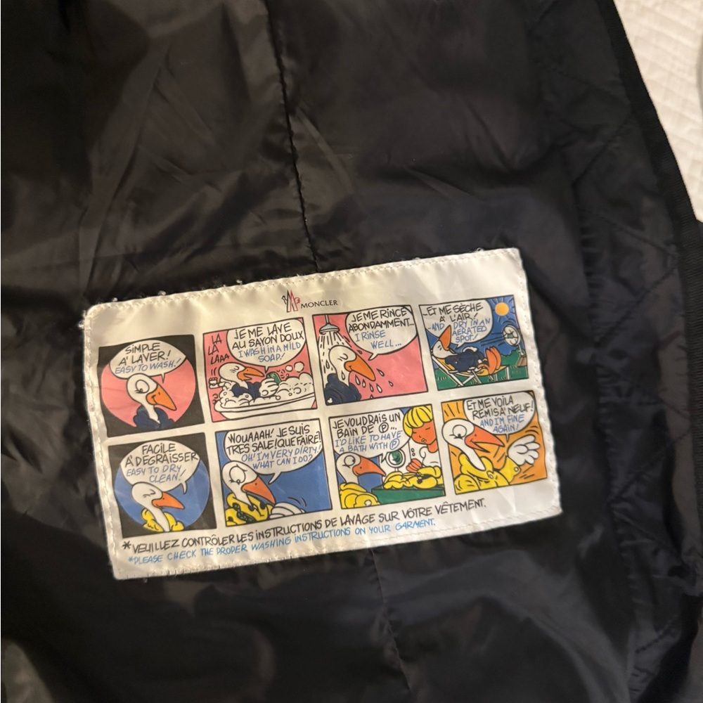 Moncler Black Puffer Jacket - Picture 2 of 5